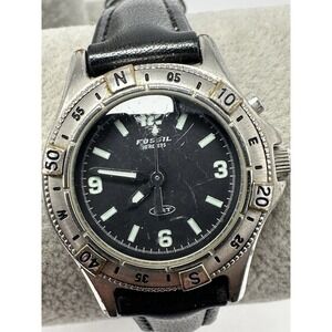 Fossil DT-4045 DRT New‎ Battery Ladies Watch 28MM 7" Leather Band L63